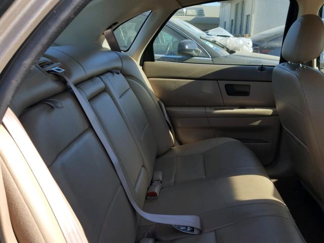 1FAFP55S13G261877 - 2003 FORD TAURUS SES GRAY photo 6