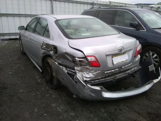 4T1BE46K49U886237 - 2009 TOYOTA CAMRY BASE SILVER photo 3