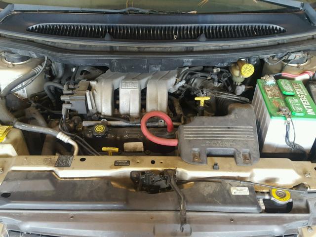 1C4GP64L1YB661375 - 2000 CHRYSLER TOWN & COU GOLD photo 7