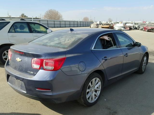 1G11E5SL1EF283631 - 2014 CHEVROLET MALIBU 2LT BLUE photo 4