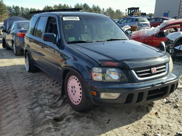 JHLRD1865WC092677 - 1998 HONDA CR-V EX BLUE photo 1