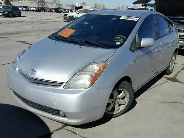 JTDKB20U577622564 - 2007 TOYOTA PRIUS SILVER photo 2