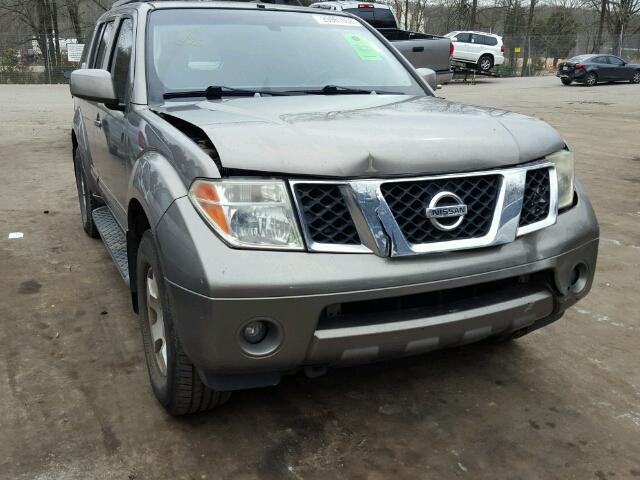 5N1AR18W75C789192 - 2005 NISSAN PATHFINDER BROWN photo 9