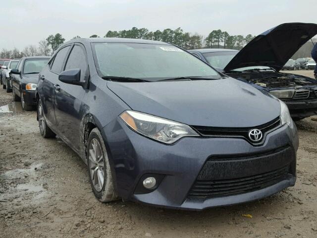 2T1BURHE2EC143997 - 2014 TOYOTA COROLLA L GRAY photo 1