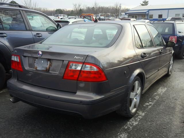 YS3EH49G553505603 - 2005 SAAB 9-5 AERO GRAY photo 4