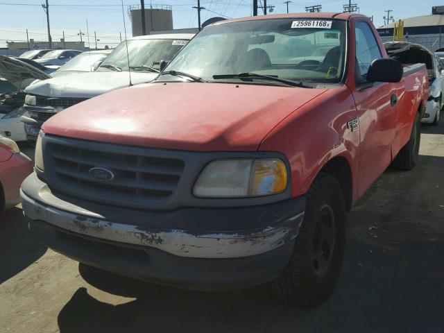 1FTRF17WXYKB09121 - 2000 FORD F150 ORANGE photo 2