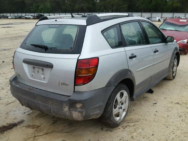 5Y2SL65898Z423622 - 2008 PONTIAC VIBE SILVER photo 4