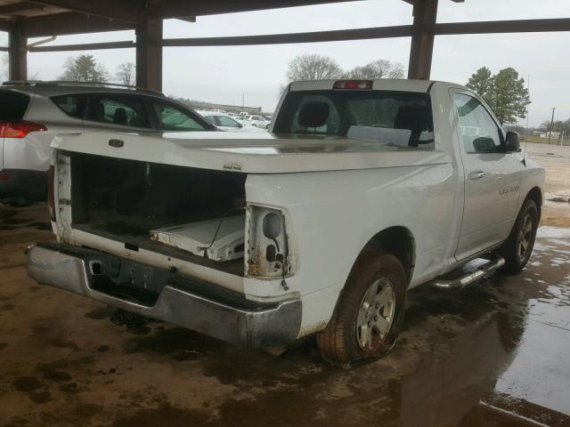 3D7JB1EP0BG602640 - 2011 DODGE RAM 1500 WHITE photo 4