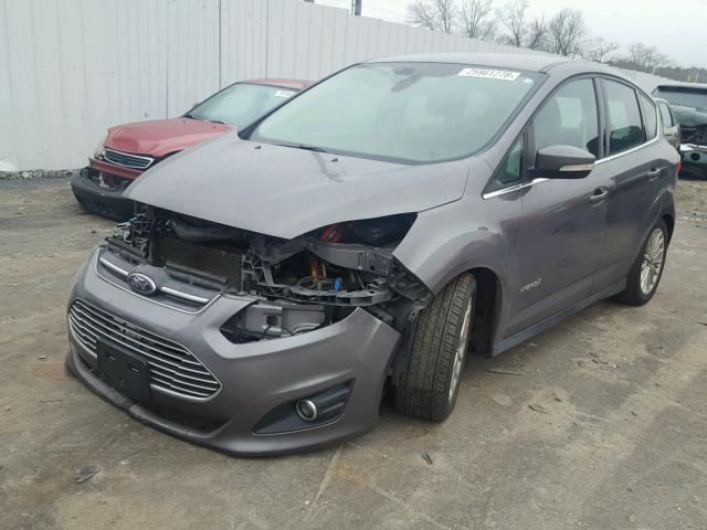 1FADP5BU6DL502208 - 2013 FORD C-MAX SEL GRAY photo 2