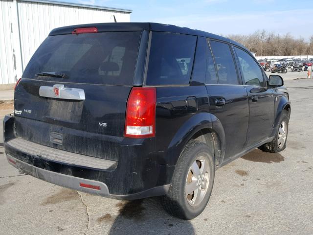 5GZCZ53406S875931 - 2006 SATURN VUE BLACK photo 4