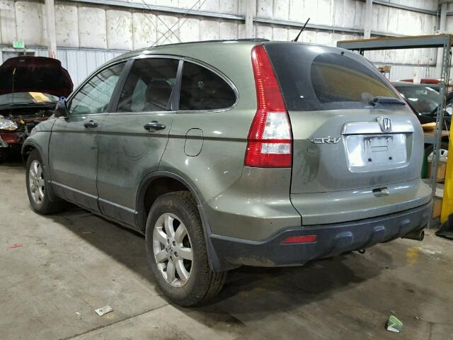 5J6RE48508L051079 - 2008 HONDA CR-V EX GREEN photo 3