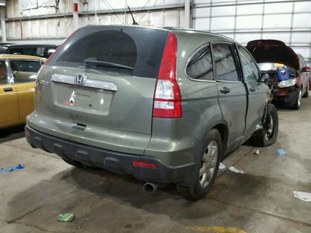 5J6RE48508L051079 - 2008 HONDA CR-V EX GREEN photo 4