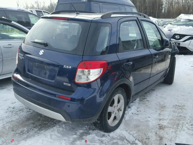 JS2YB413185102604 - 2008 SUZUKI SX4 BASE BLUE photo 4