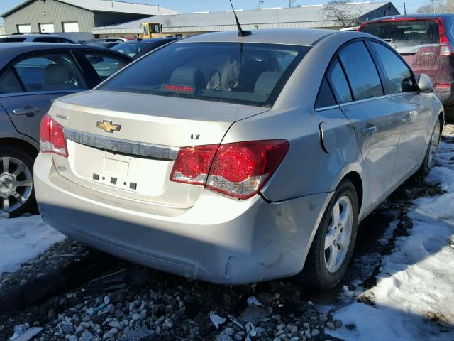 1G1PC5SB5E7426355 - 2014 CHEVROLET CRUZE LT GRAY photo 4