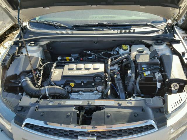 1G1PC5SB5E7426355 - 2014 CHEVROLET CRUZE LT GRAY photo 7