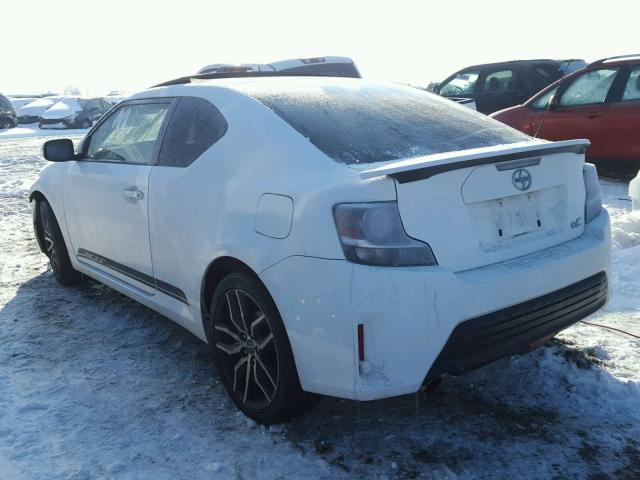 JTKJF5C70E3072677 - 2014 TOYOTA SCION TC 白色 照片 3