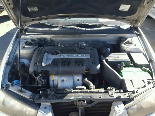 KMHDN45D23U532266 - 2003 HYUNDAI ELANTRA GL SILVER photo 7