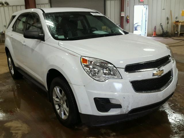 2GNALBEC3B1155649 - 2011 CHEVROLET EQUINOX LS WHITE photo 1