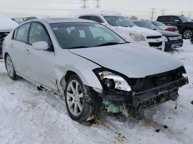 1N4BA41E17C817967 - 2007 NISSAN MAXIMA SE SILVER photo 1