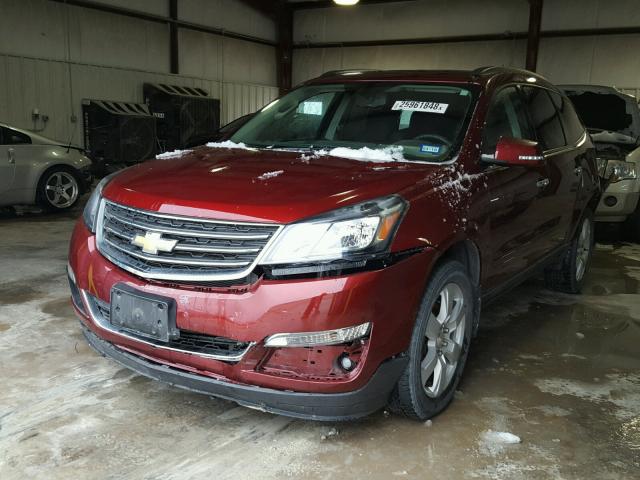 1GNKRGKD0GJ292686 - 2016 CHEVROLET TRAVERSE L RED photo 2