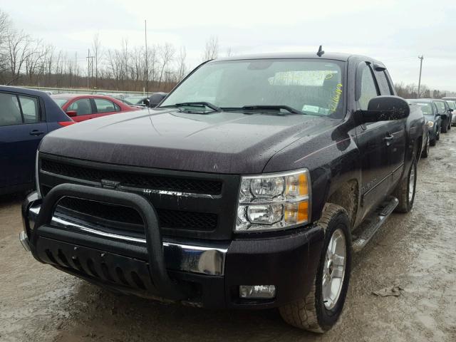 1GCEK19J68Z154673 - 2008 CHEVROLET SILVERADO PURPLE photo 2