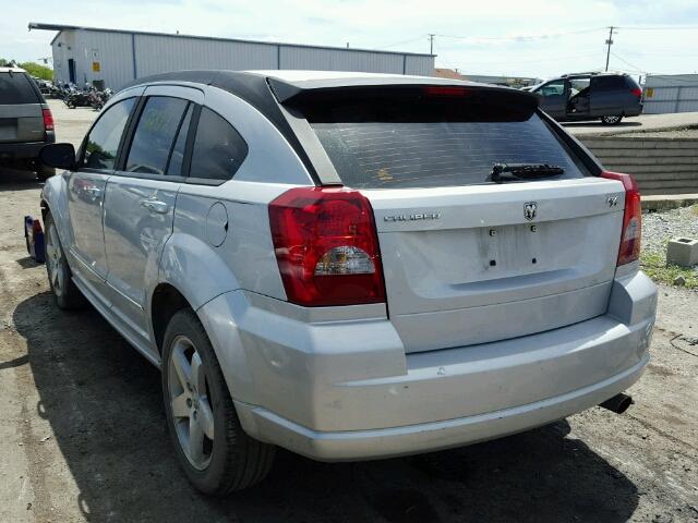 1B3HB78K37D132766 - 2007 DODGE CALIBER R/ SILVER photo 3