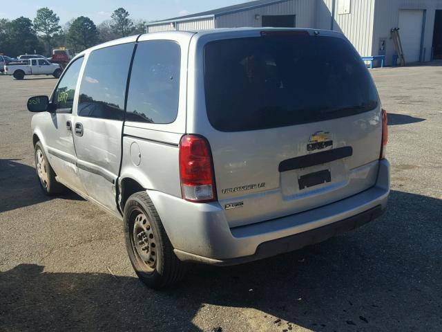 1GNDU23W58D179584 - 2008 CHEVROLET UPLANDER L ვერცხლისფერი ფოტო 3