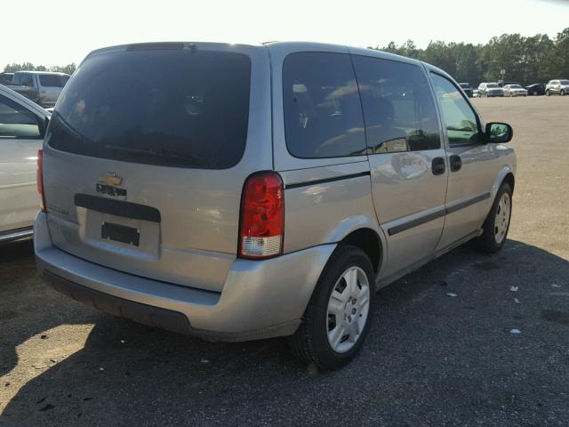 1GNDU23W58D179584 - 2008 CHEVROLET UPLANDER L ვერცხლისფერი ფოტო 4