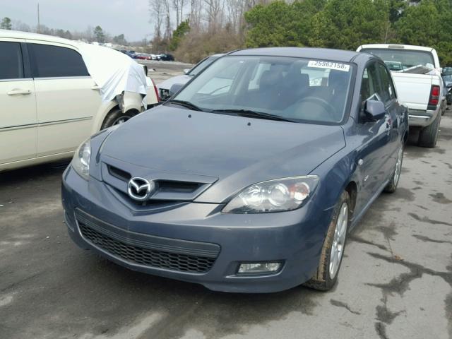 JM1BK343X81100010 - 2008 MAZDA 3 HATCHBAC CHARCOAL photo 2