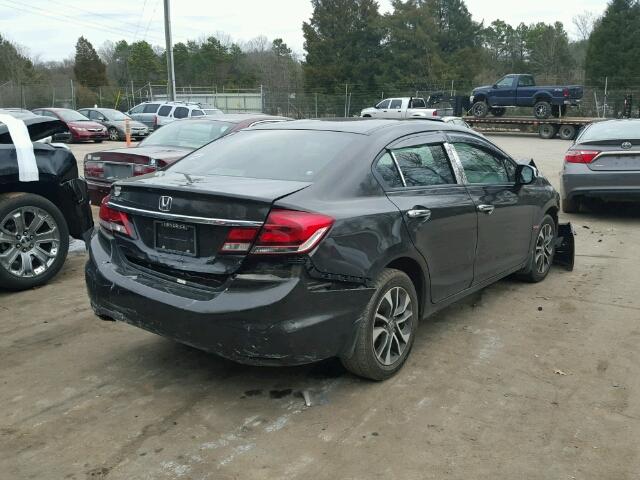 2HGFB2F93DH526955 - 2013 HONDA CIVIC EXL BROWN photo 4