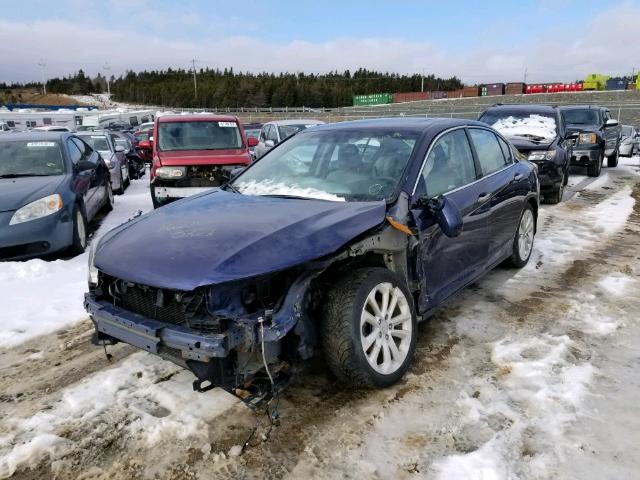 1HGCR3F90DA801135 - 2013 HONDA ACCORD TOU BLUE photo 2