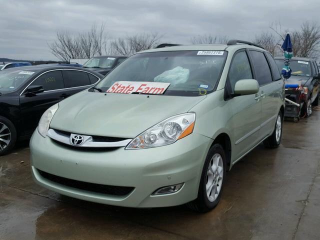 5TDZA22C06S525167 - 2006 TOYOTA SIENNA XLE GREEN photo 2