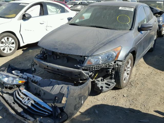 1HGCP2F40BA149263 - 2011 HONDA ACCORD LXP GRAY photo 2