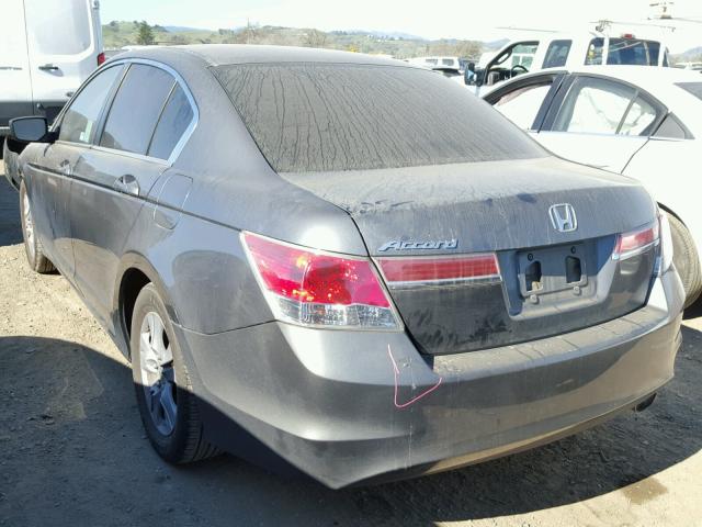 1HGCP2F40BA149263 - 2011 HONDA ACCORD LXP GRAY photo 3