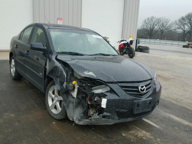 JM1BK323661506477 - 2006 MAZDA 3 S BLACK photo 1