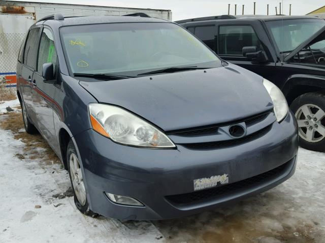 5TDZA22C36S408750 - 2006 TOYOTA SIENNA XLE BLUE photo 1