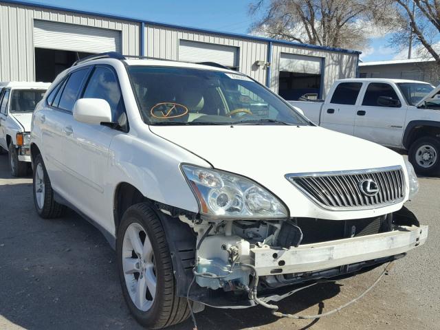 2T2GK31U17C012598 - 2007 LEXUS RX 350 WHITE photo 1