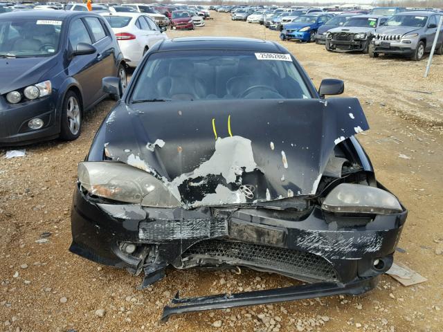 KMHHN65FX5U180815 - 2005 HYUNDAI TIBURON GT BLACK photo 7