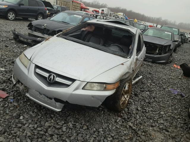 19UUA66288A042742 - 2008 ACURA TL SILVER photo 2