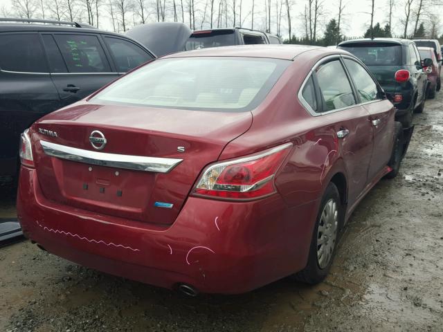 1N4AL3AP6DN537818 - 2013 NISSAN ALTIMA 2.5 RED photo 4