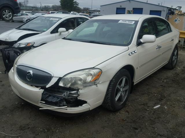 1G4HD57227U213977 - 2007 BUICK LUCERNE CX WHITE photo 2