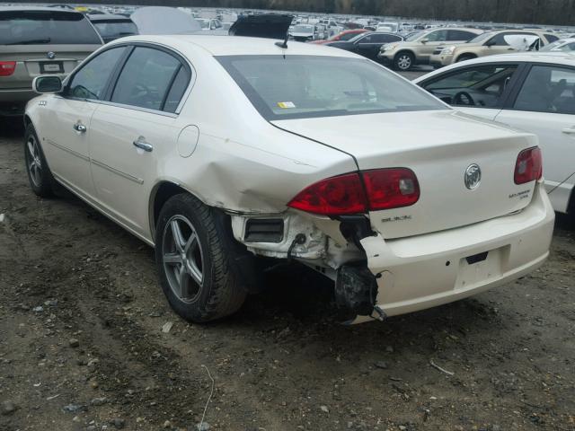 1G4HD57227U213977 - 2007 BUICK LUCERNE CX WHITE photo 3