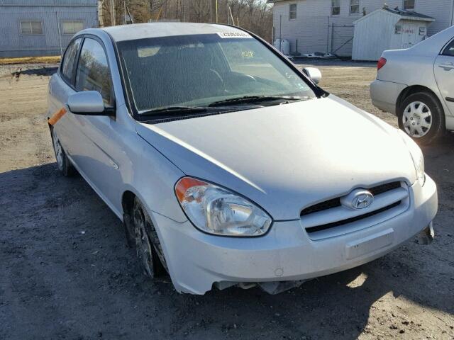 KMHCM3AC2AU180194 - 2010 HYUNDAI ACCENT BLU SILVER photo 1