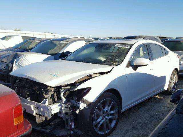 JM1GJ1W51F1181147 - 2015 MAZDA 6 GRAND TO WHITE photo 2