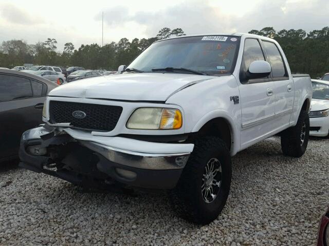 1FTRW08L32KD25091 - 2002 FORD F150 SUPER WHITE photo 2