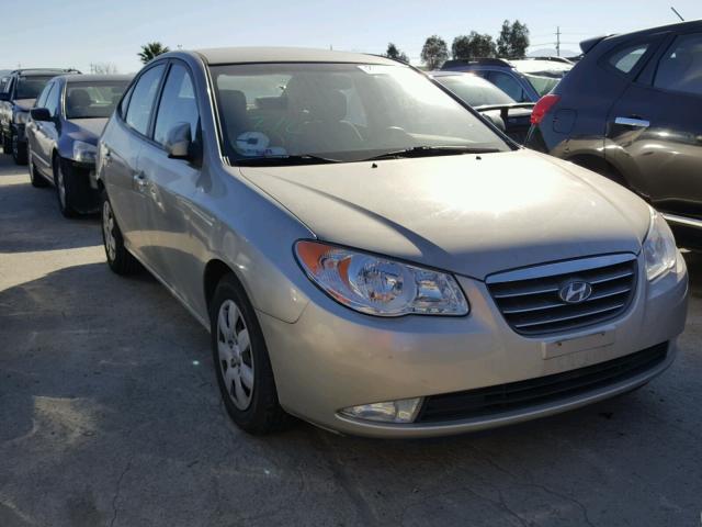 KMHDU46D08U409011 - 2008 HYUNDAI ELANTRA GL BEIGE photo 1