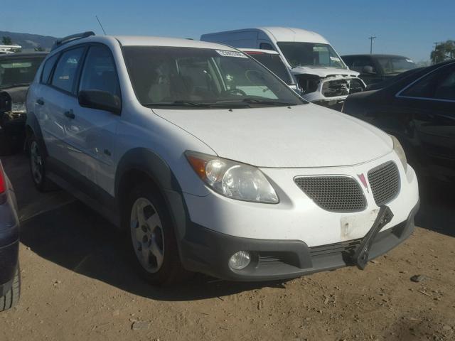 5Y2SL65887Z422847 - 2007 PONTIAC VIBE WHITE photo 1