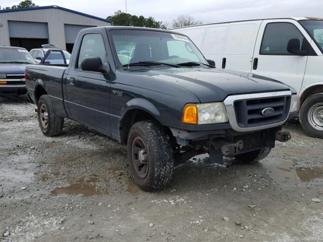 1FTYR10D35PA14653 - 2005 FORD RANGER BLUE photo 1