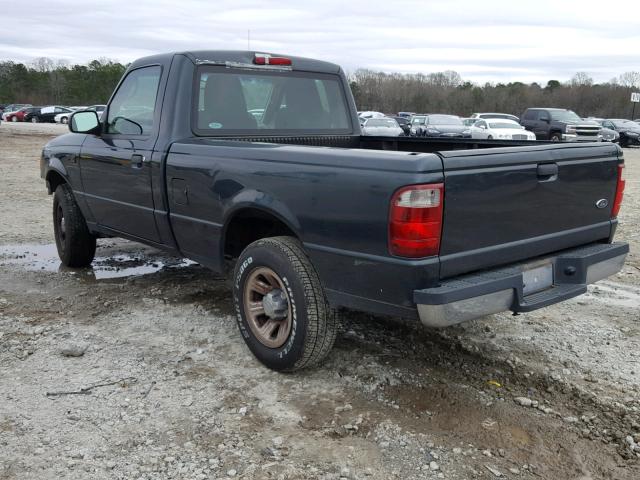 1FTYR10D35PA14653 - 2005 FORD RANGER BLUE photo 3