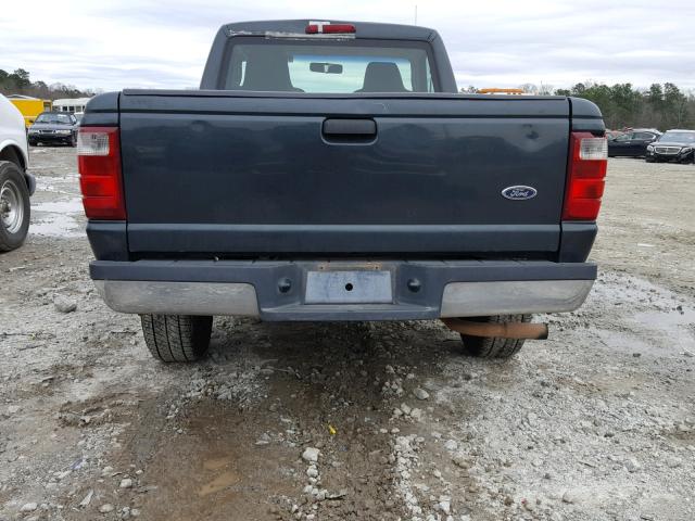 1FTYR10D35PA14653 - 2005 FORD RANGER BLUE photo 9